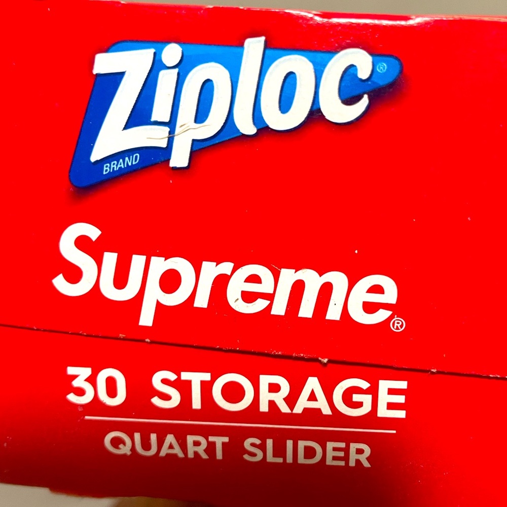 Ziploc Supreme Quart Slider Bags